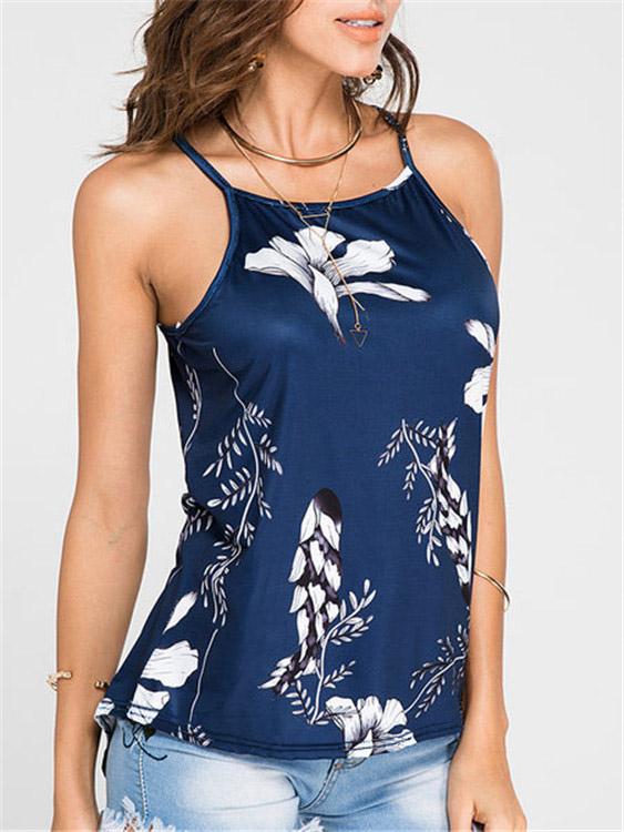 Ladies Navy Camis