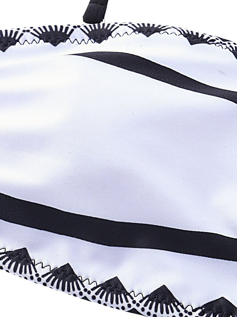 Ladies Sleeveless Two Piece Bikinis