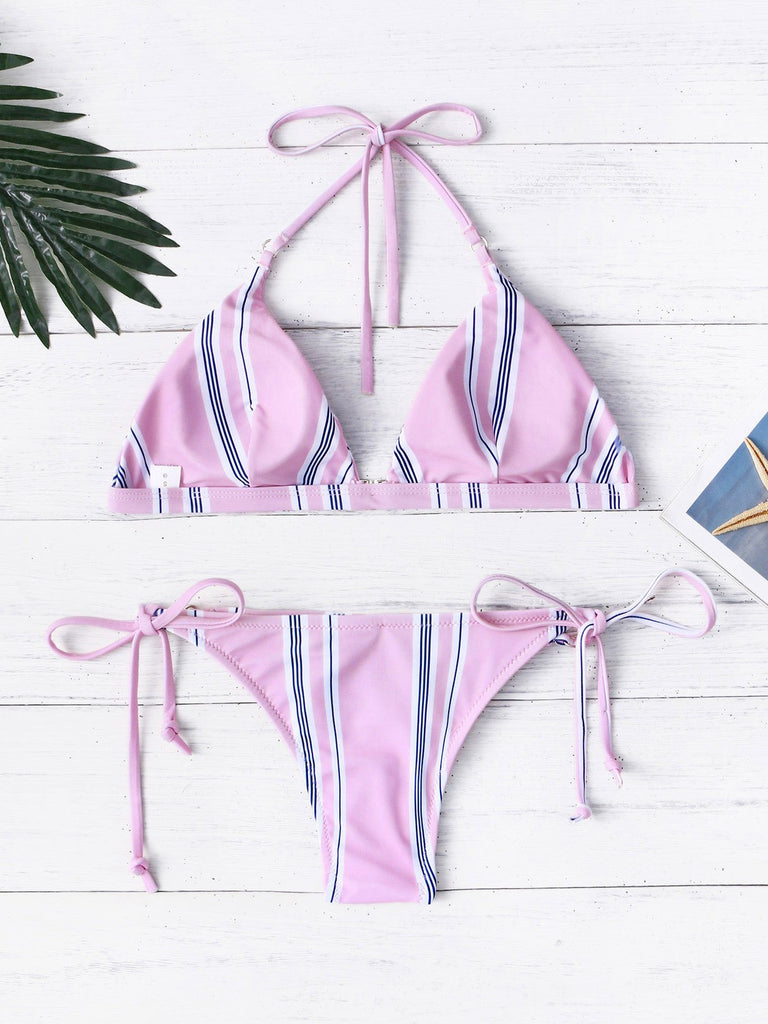 Womens Pink Bikinis