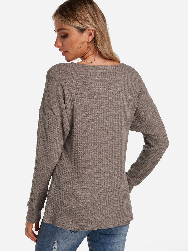 Womens Taupe T-Shirts