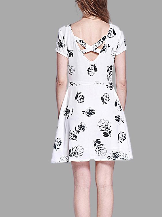 Womens Multi Floral Dresses