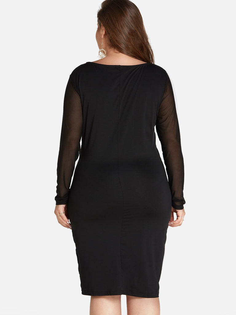 Womens Black Plus Size Dresses