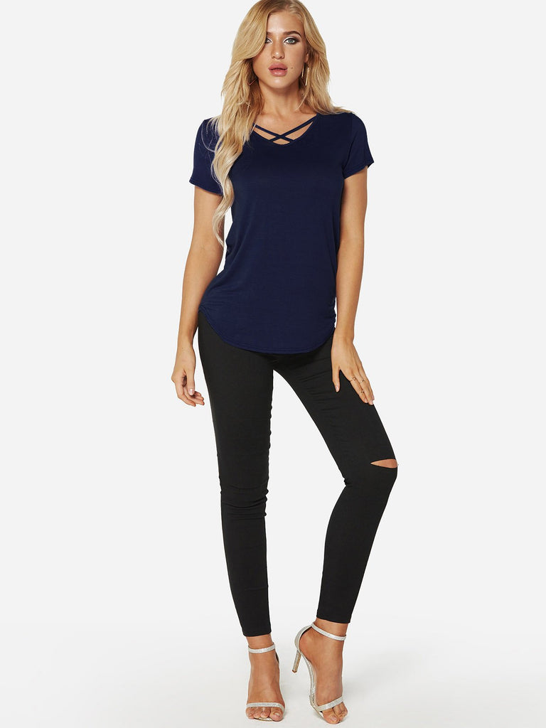 Cute Short Sleeve Blouses