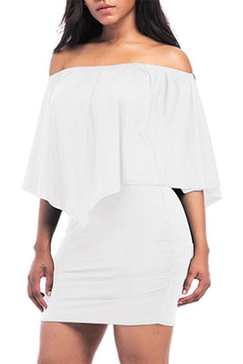 Ladies Half Sleeve Mini Dresses