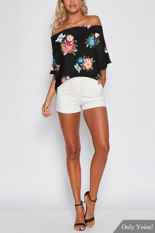 Womens 3/4 Sleeve Blouses