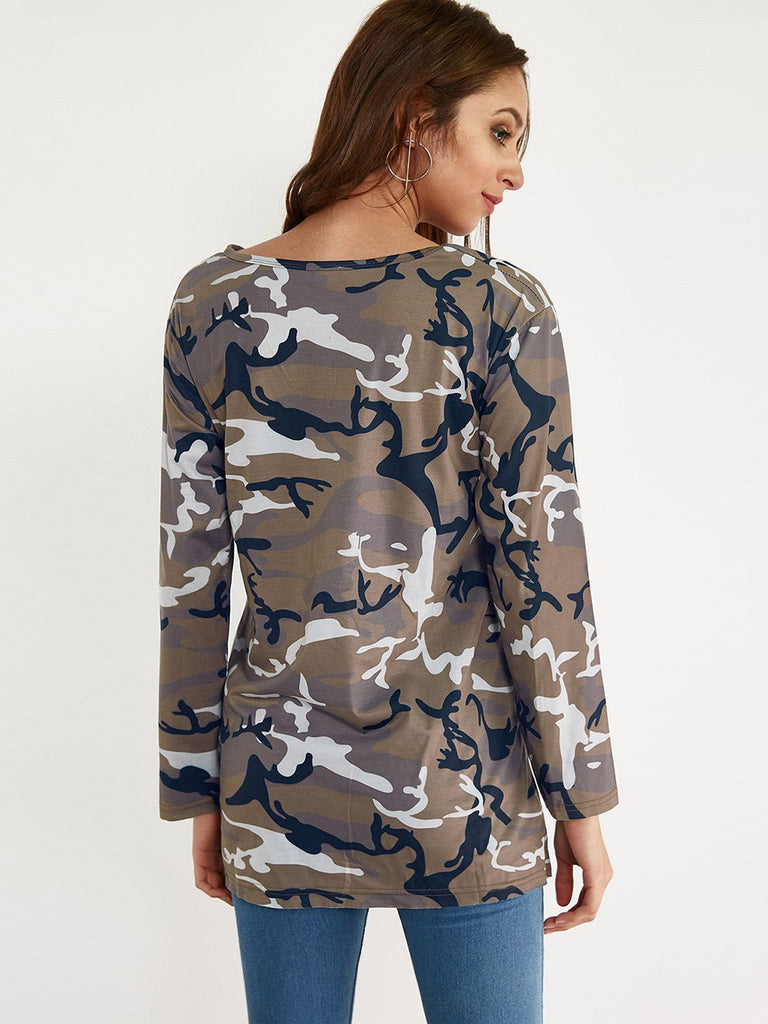 Womens Camo T-Shirts