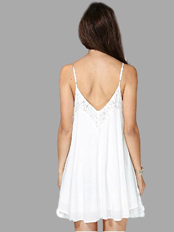 Womens White Mini Dresses