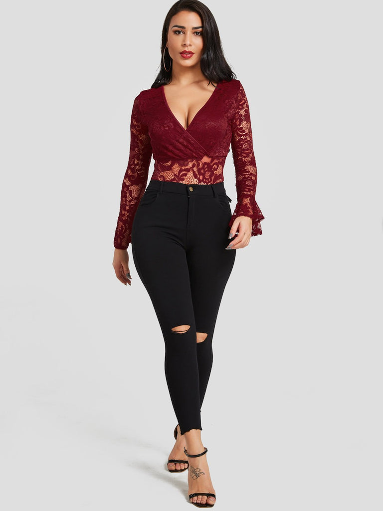 Ladies Long Sleeve Blouses