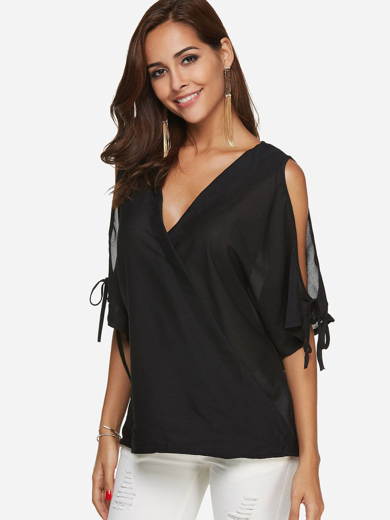 Ladies V-Neck Top