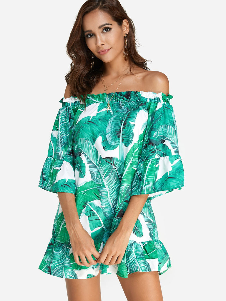 Ladies 3/4 Sleeve Dresses