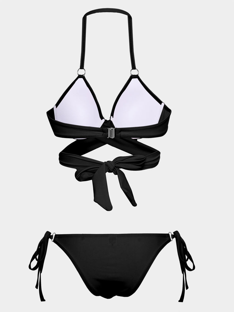 Womens Black Bikinis