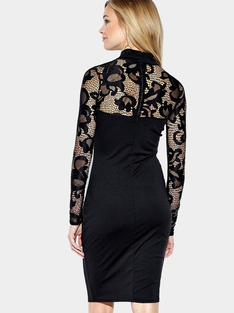 Womens Black Bodycon Dresses