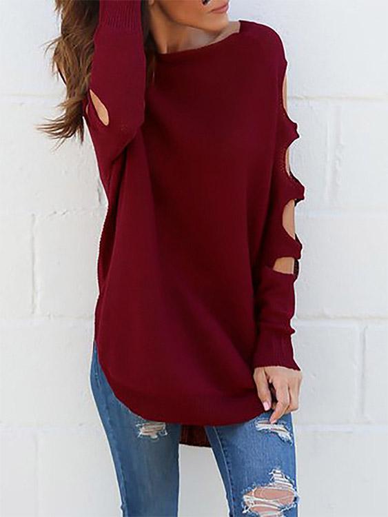 Ladies Burgundy T-Shirts