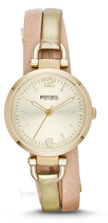 Wholesale CE Certification Stainless Steel And Leather Watch Band ES3410_K0001827