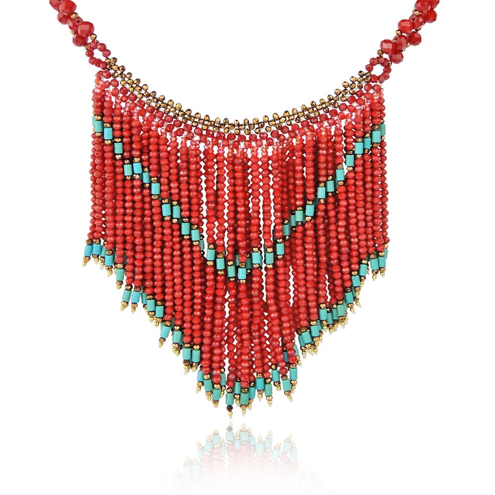 Handmade Fabric Necklaces