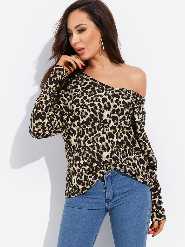 Ladies Leopard T-Shirts