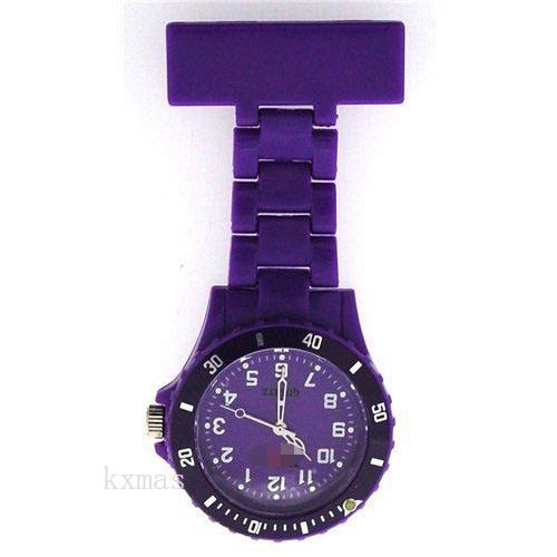 Wholesale Fashion Plastic Watch Wristband F043-PURPLE_K0035411