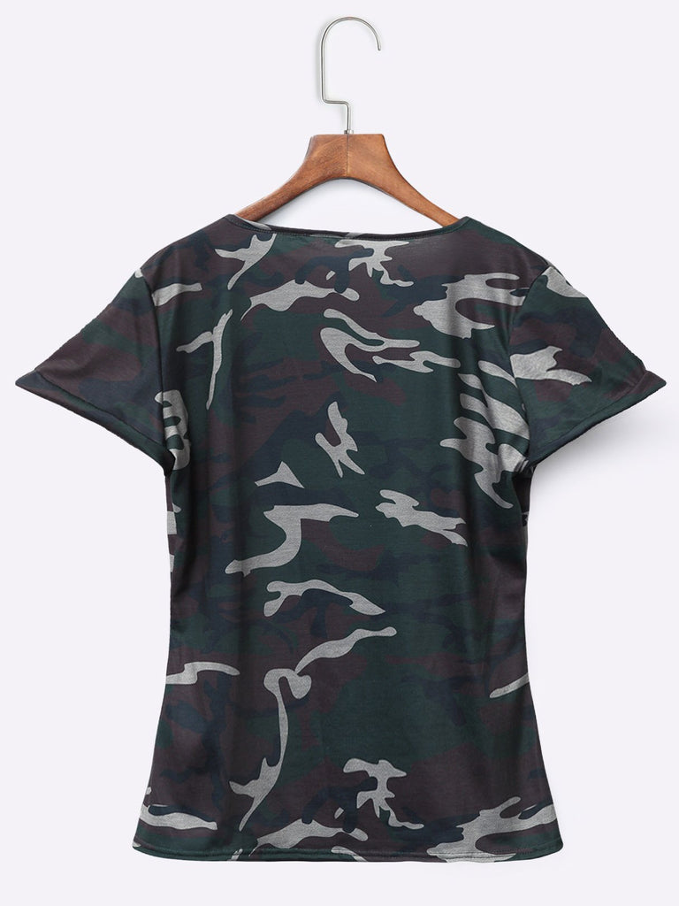Ladies Camo T-Shirts