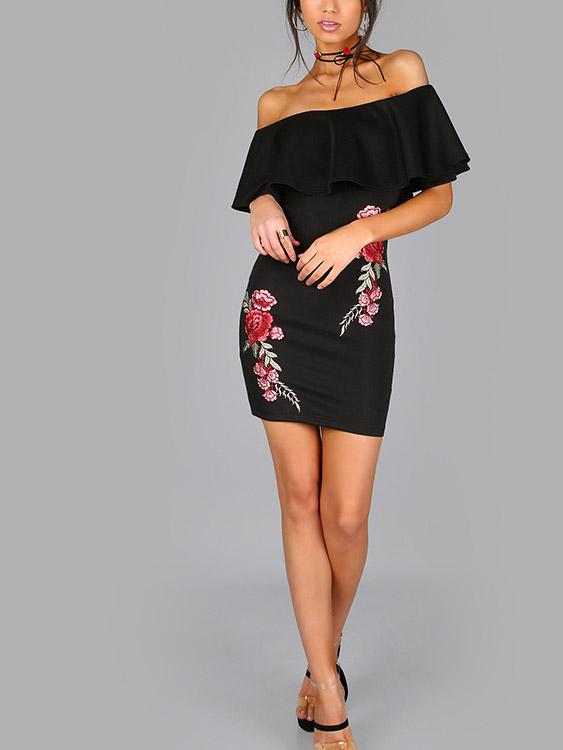 Ladies Short Sleeve Dresses