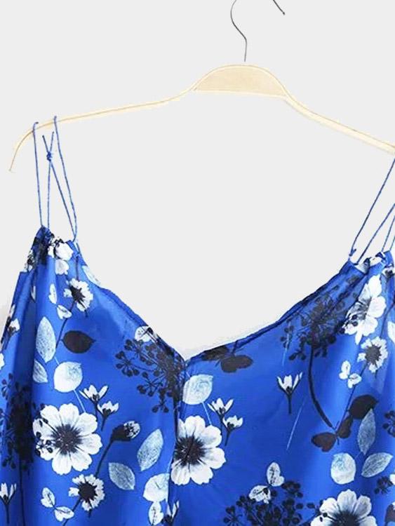 Womens Blue Camis