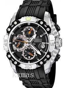 Discount Elegance Rubber 23 mm Watch Wristband F16543/4_K0022082