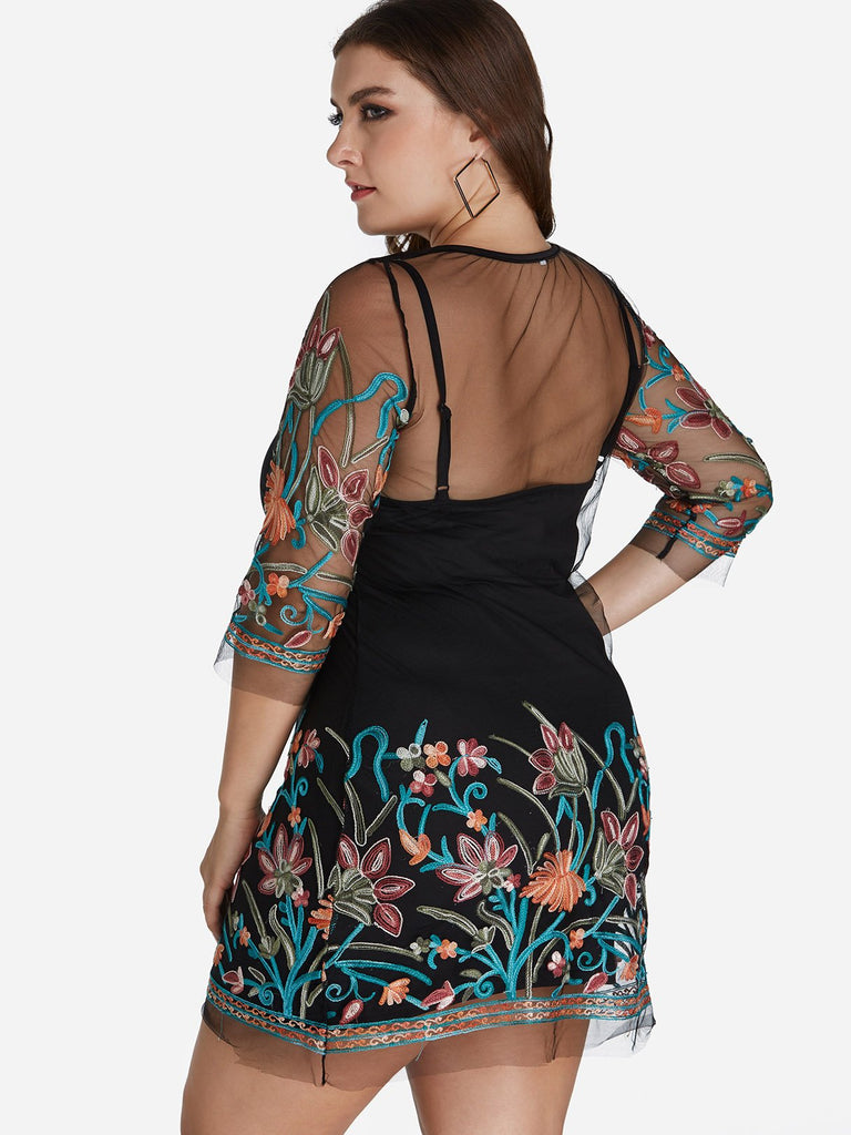 Womens Black Plus Size Dresses