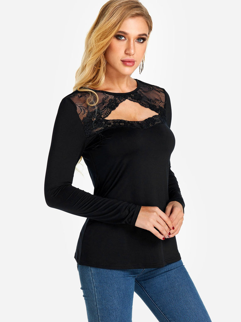 Ladies Black T-Shirts