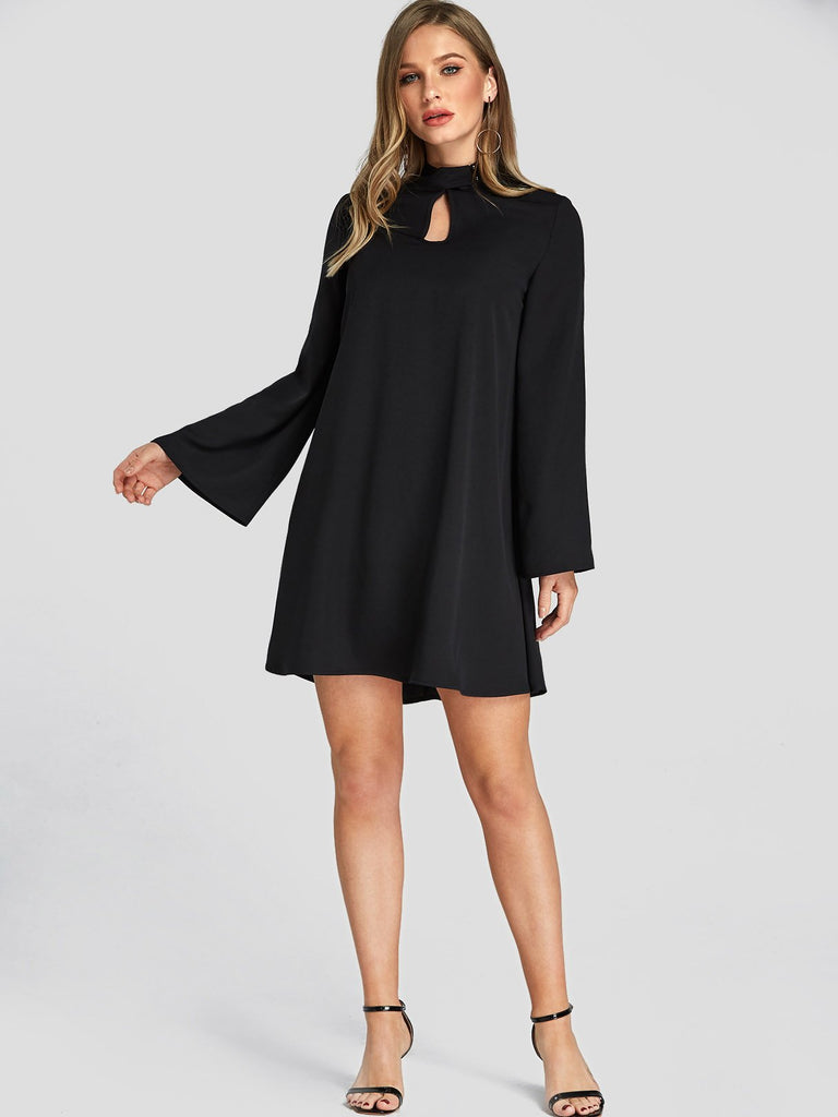 Womens Long Sleeve Casual Dresses