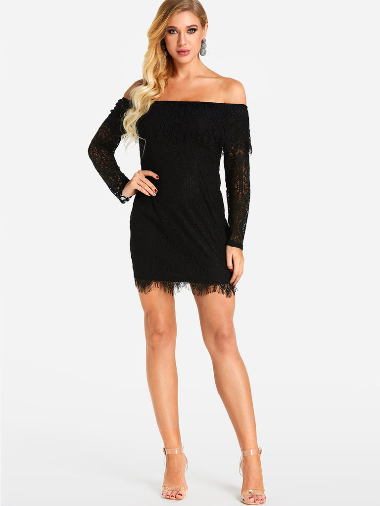 Womens Long Sleeve Dress