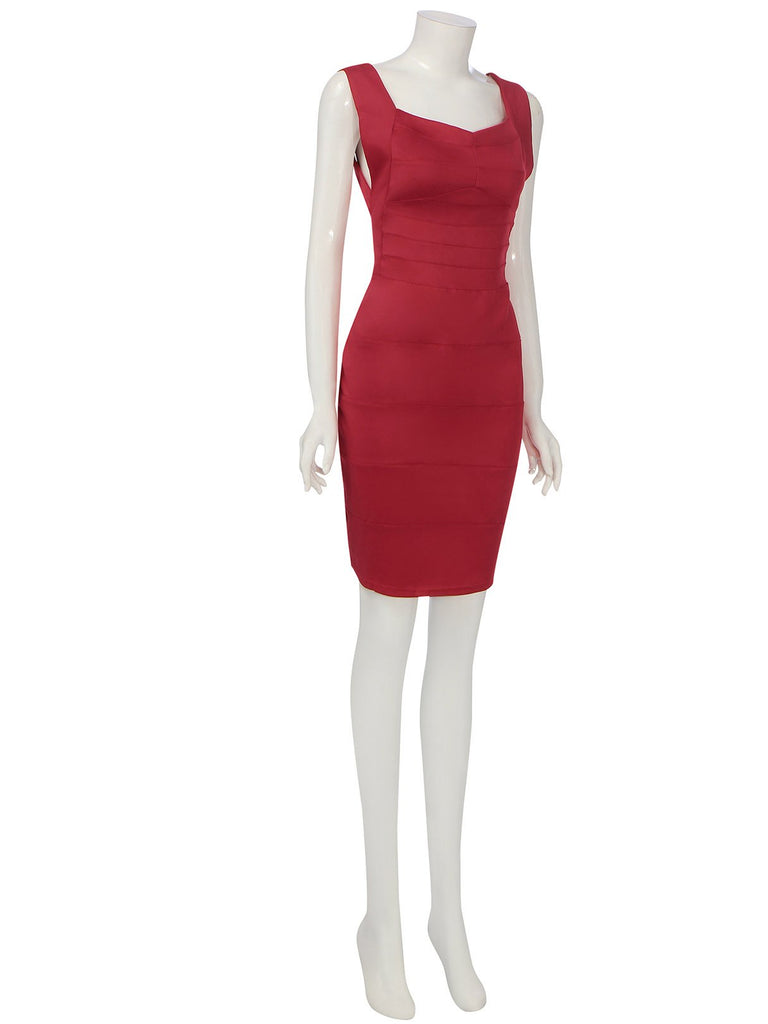 Ladies Red Mini Dresses