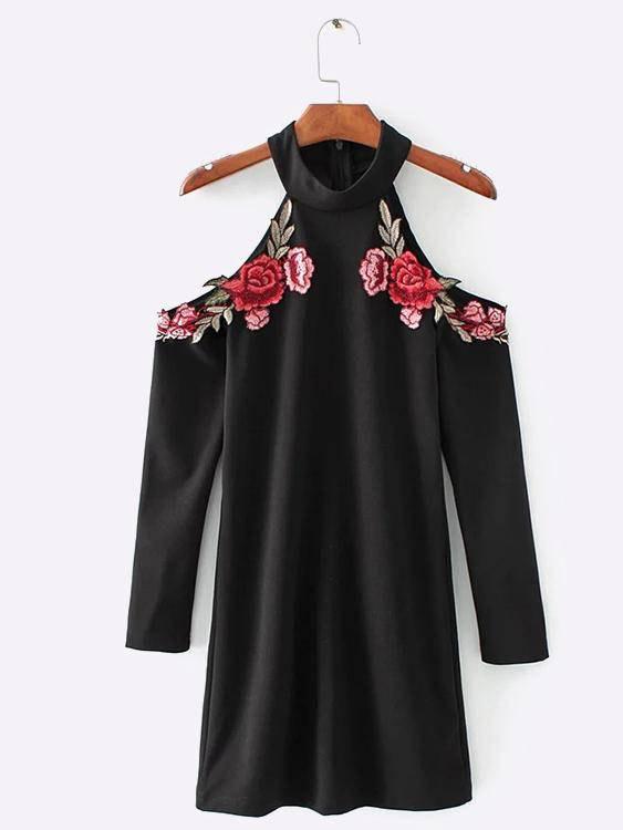Ladies Long Sleeve Mini Dress