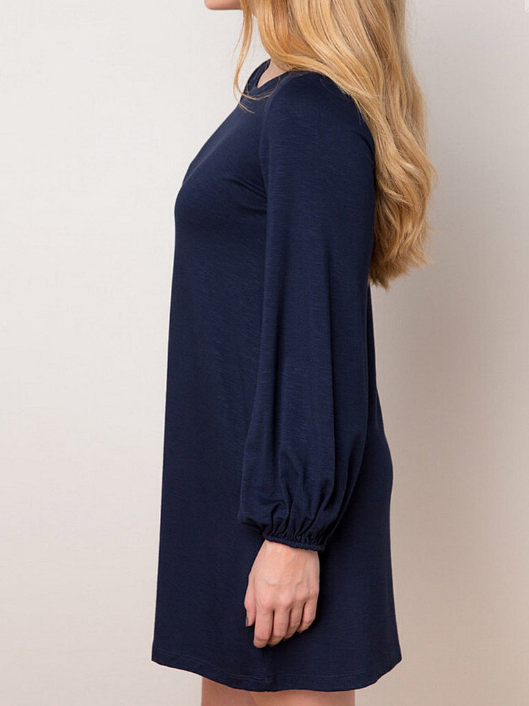 Ladies Navy Mini Dresses