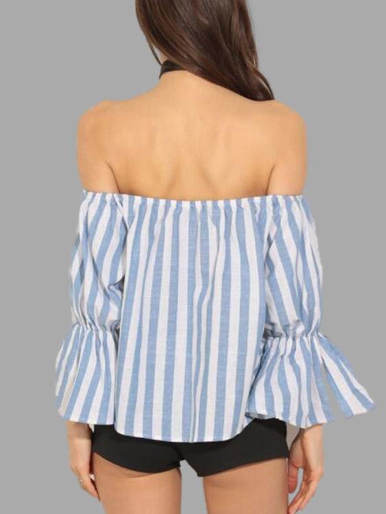 Womens Striped Blouses