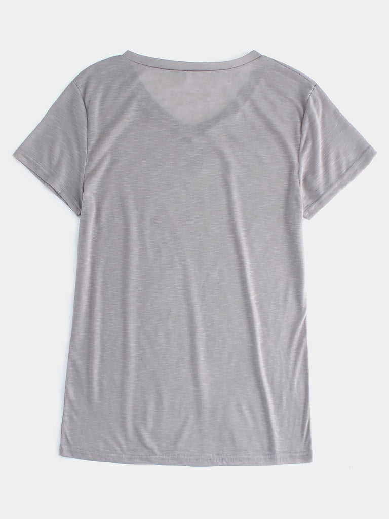 Ladies Gray T-Shirts