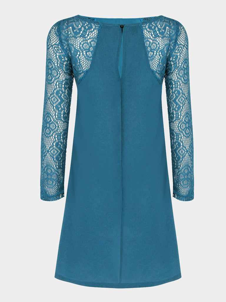 Womens Dark Blue Mini Dresses