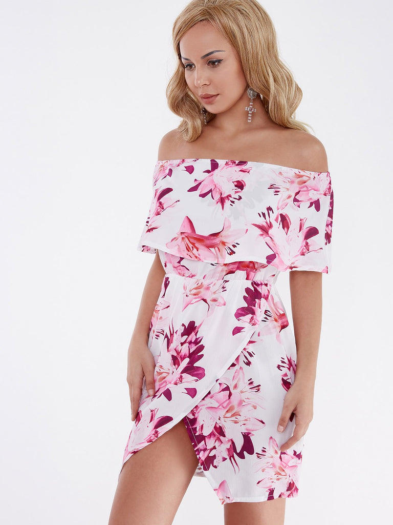 Ladies Floral Floral Dresses