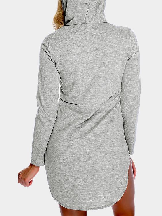 Womens Grey Casual Dresses
