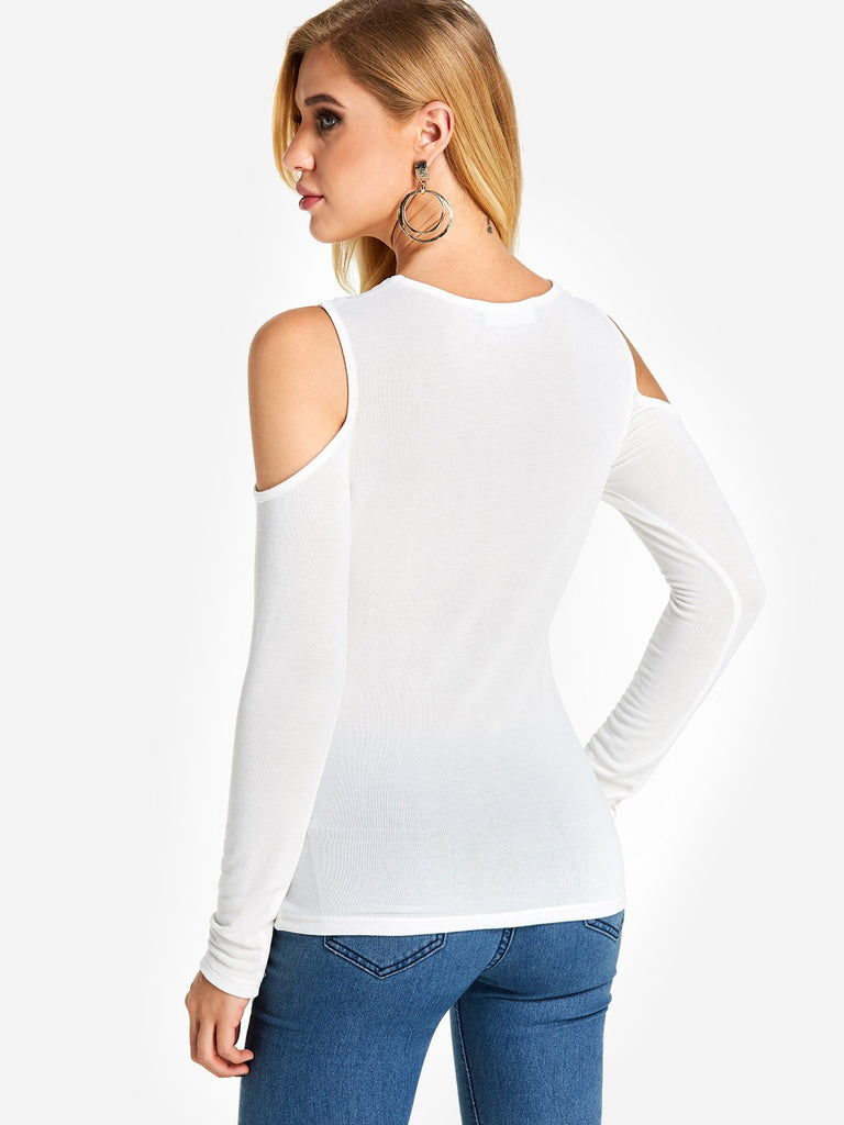 Womens White T-Shirts