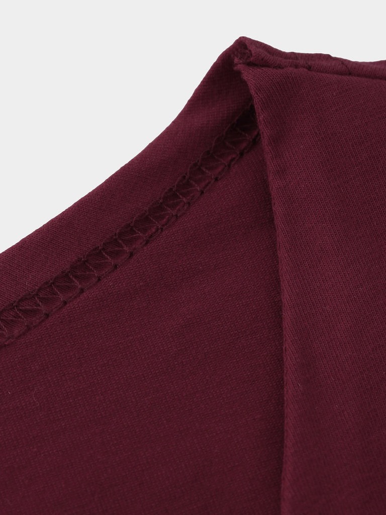Ladies Burgundy T-Shirts
