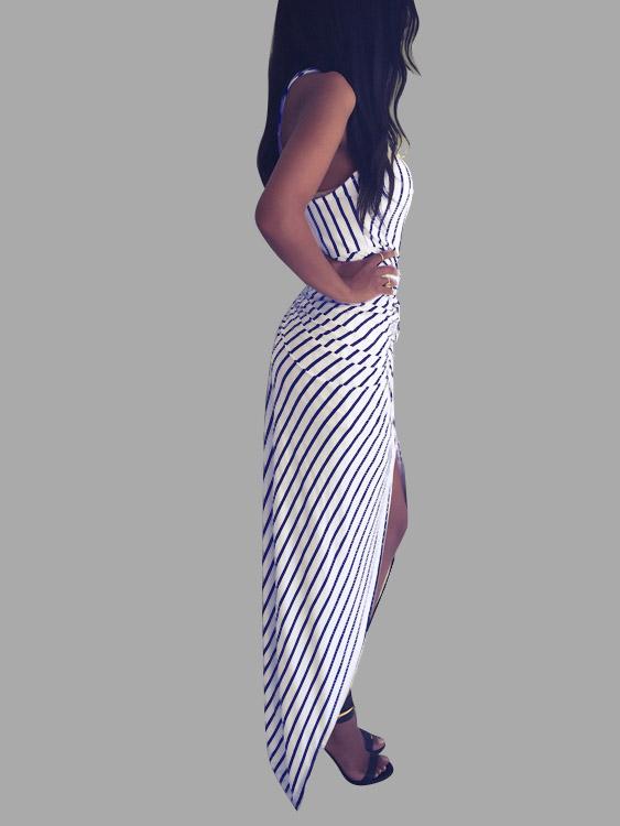 Womens White Maxi Dresses