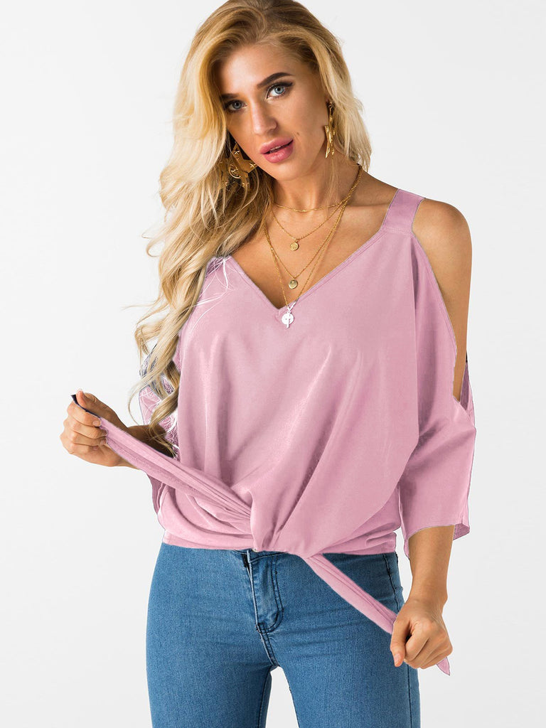 Women's Shoulderless Tops
