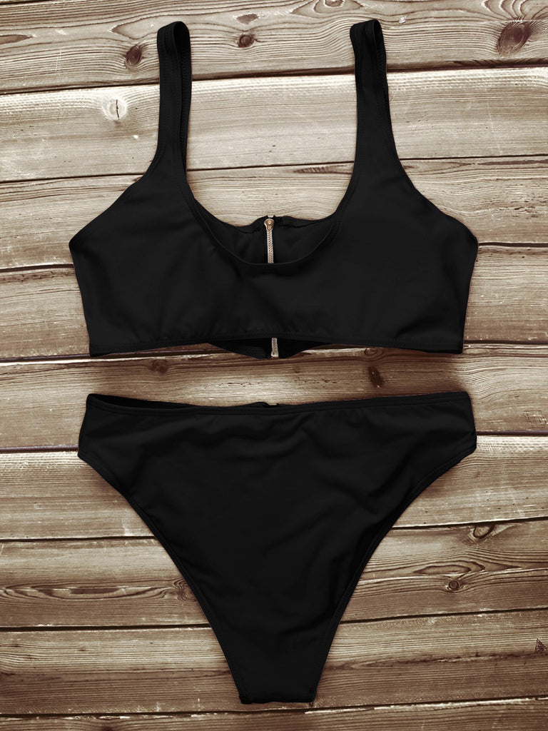 Womens Black Bikinis