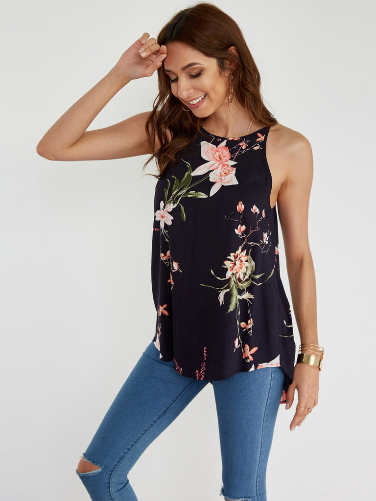 Ladies Navy Camis