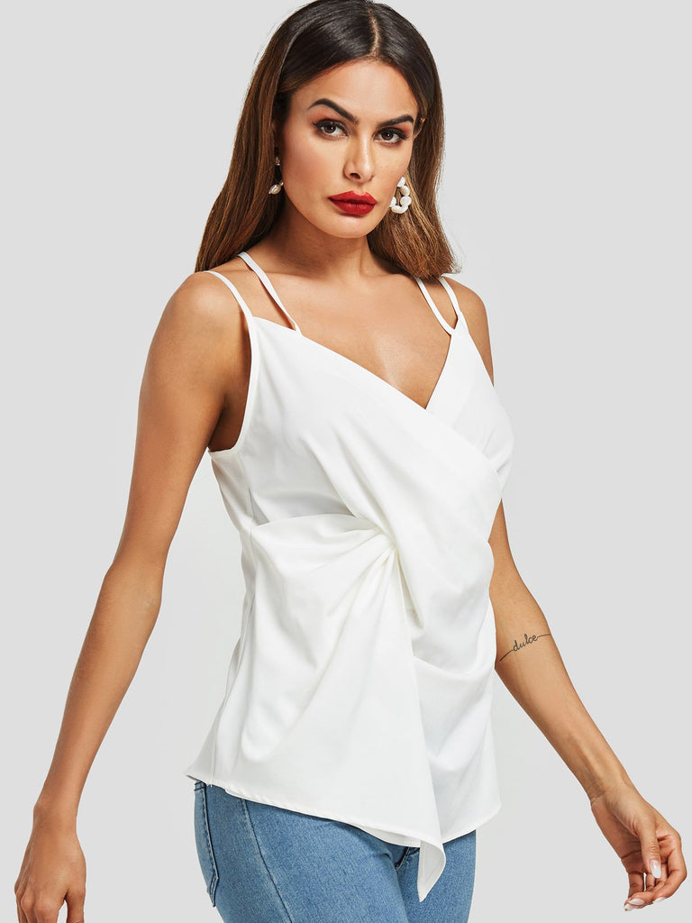 Ladies White Camis