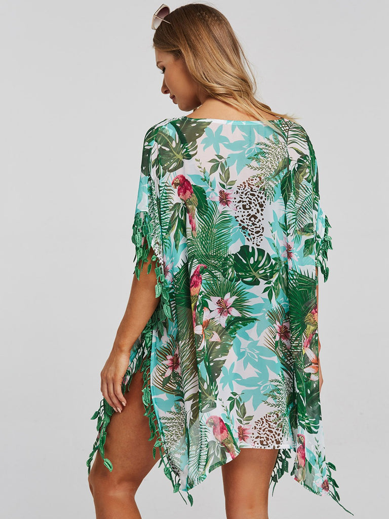 Ladies Green Cover-Ups