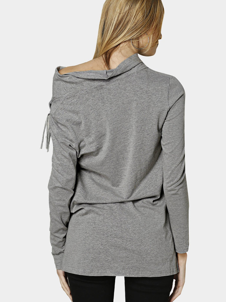 Womens Grey T-Shirts