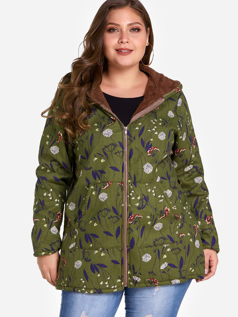 Ladies Swing Coats Plus Size