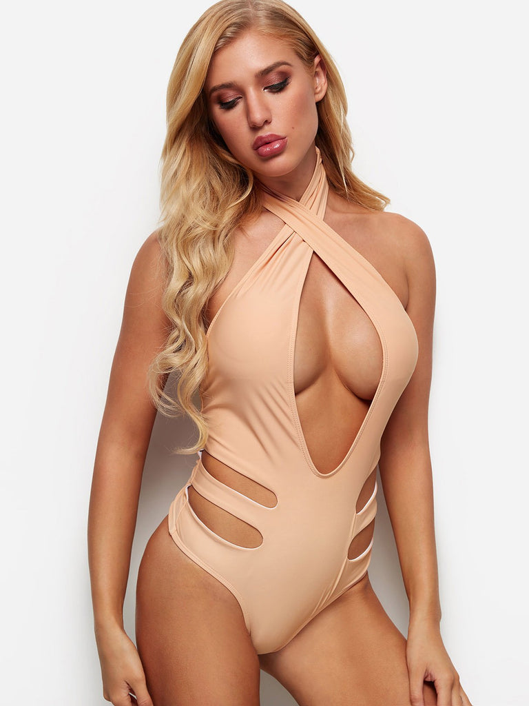 Ladies Apricot Bikinis