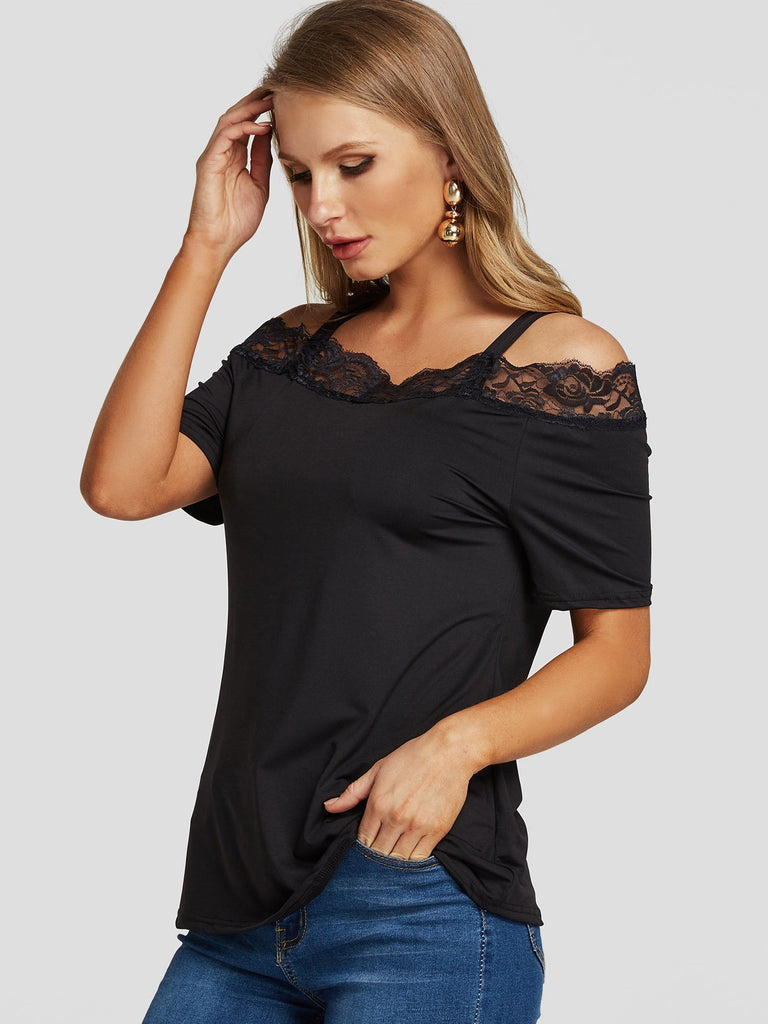 Ladies Black T-Shirts