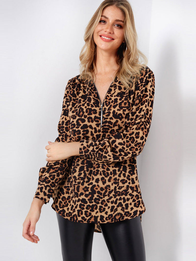 Ladies Khaki Blouses